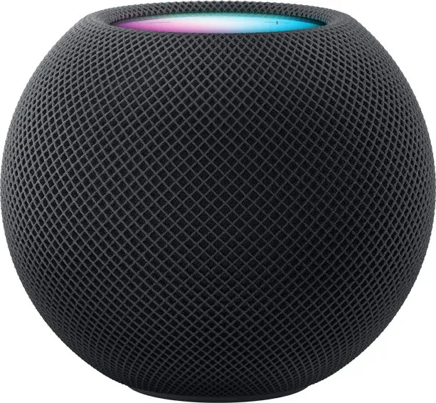 HomePod mini product view; illustration colour may differ from the selected offer